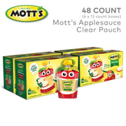 Original Applesauce by Mott's – 48 (4 x 12 Count boxes), Apple, Pack of 48, Model 10125269
