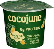 Cocojune Organic Yogurt Coconut Protein Pineapple Yuzu, 5 Ounce