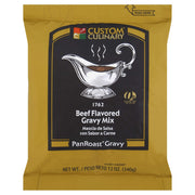 PanRoast Beef Flavored Gravy Mix by Custom Culinary – 12.0 Ounce (Pack of 8), Pack of 8