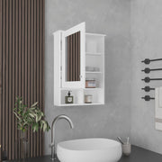 Optim Medicine Cabinet Organizer by Tuhome – Engineered Wood, White, Model GLB11020
