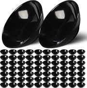 Carlisle FoodService Products 650B03 Melamine Salad Bowl, 20.7 oz. Capacity, 6.50" x 2.18", Black (Case of 72)