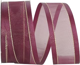 Reliant Ribbon Double Face Satin - Dfs Ribbon, 7/8 Inch X 100 Yards, Cream