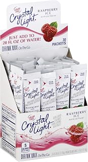 Crystal Light Raspberry Ice Drink Mix (30 On the Go Packets)
