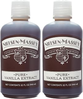 Nielsen-Massey Pure Vanilla Extract for Baking and Cooking, 32 Ounce (Pack of 2)