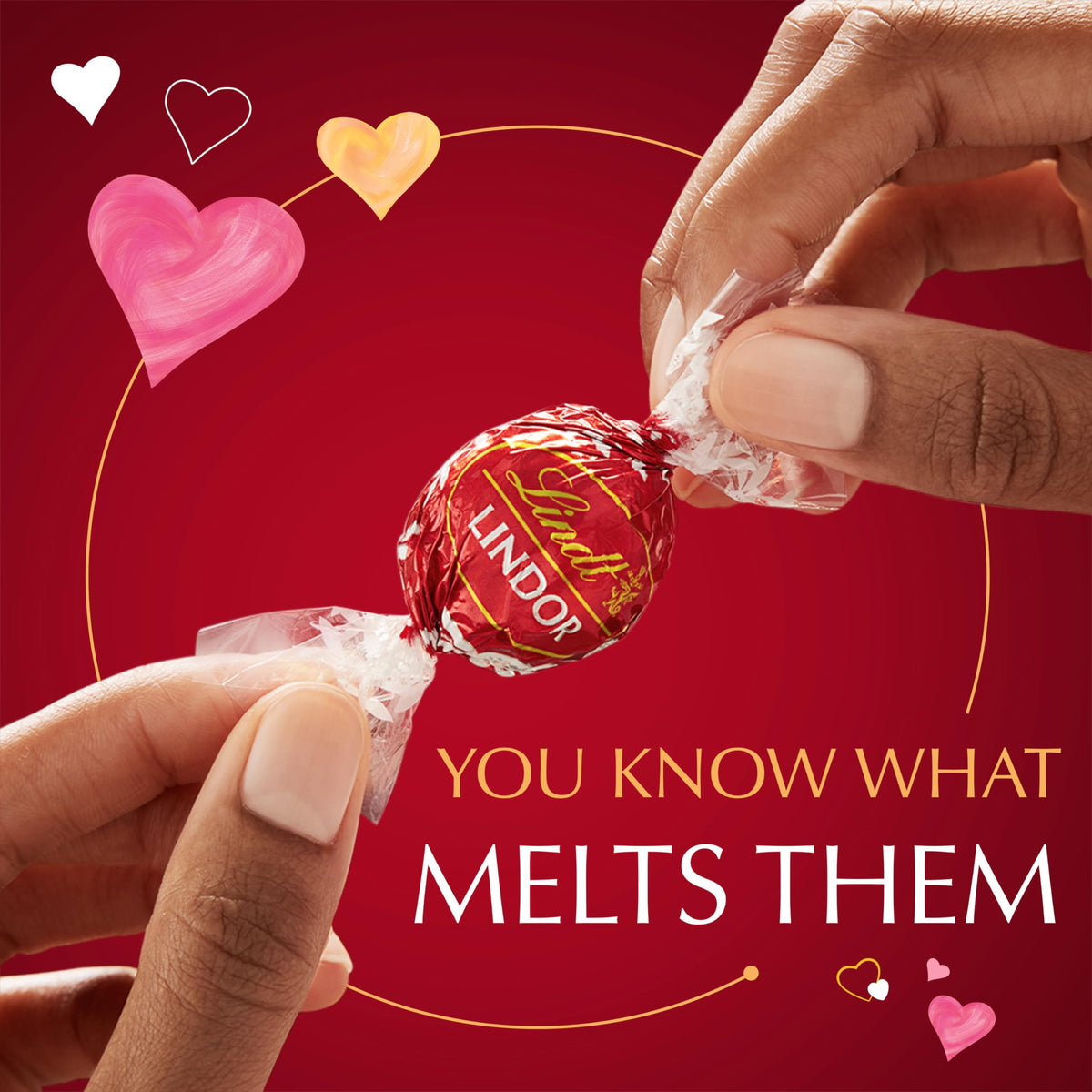 Lindt Milk Chocolate / 5.5 Ounce (Pack of 1) / Valentine Assortment Boxes
