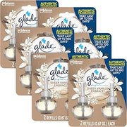 Glade Plugins Scented Oil Pure Vanilla Joy Refill 1.34 Fluid Ounce 2 Count (Pack of 6)