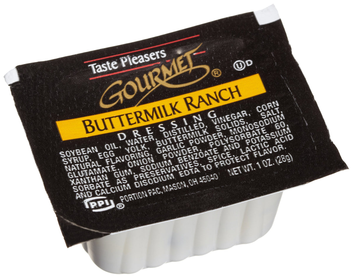 Taste Pleasers Gourmet Ranch Dressing by Chatsworth – 1.11 Ounce (Pack of 100), Pack of 100, Model 22945