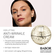 HSR Lifting Anti Wrinkle Cream by BABOR – 0.5 Fl Oz (Pack of 1)