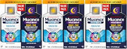 Mucinex Fast-Max Cold and Flu & Nightshift Medicine for Adults, Over-The-Counter Medication Combo Pack for Sore Throat Relief, Decongestant, Cough & Cold Medicine (2 x 6 Fl Oz) (Pack of 3)