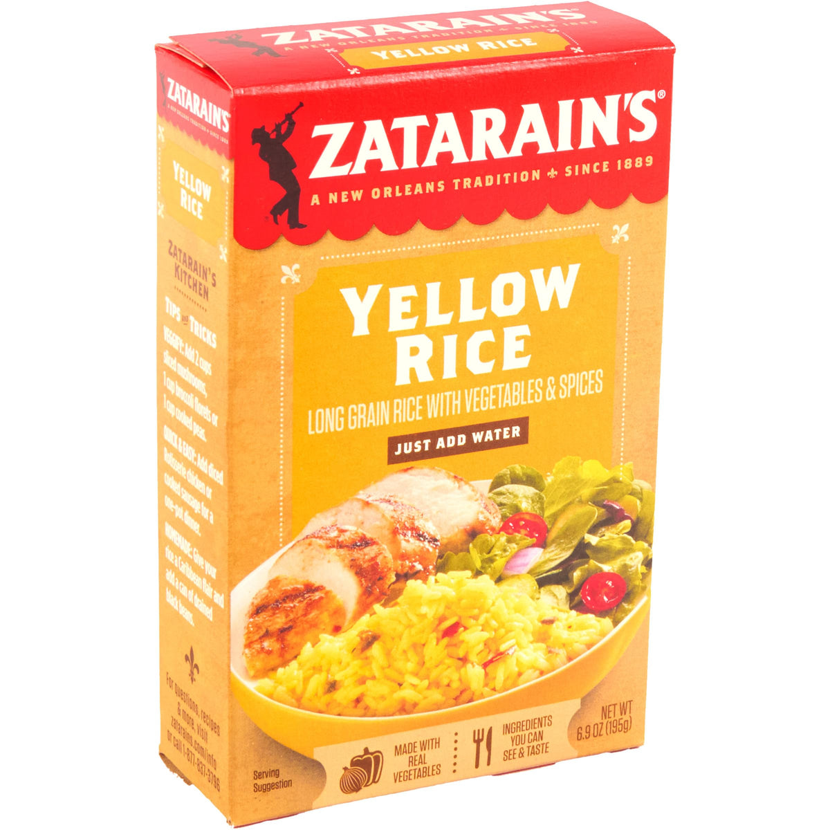 Zatarain's 6.9 Ounce (Pack of 12) / 0 / 12 Seasoned Rice
