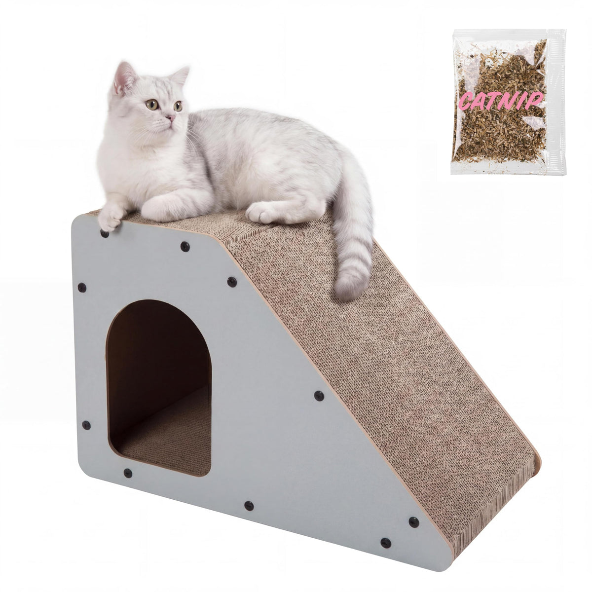 THE LICKER STORE Gray / 23.63" / Modern Scratching Posts