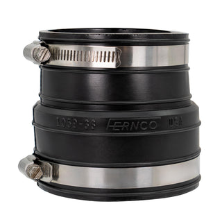 3 In. Flexible PVC Coupling - 1 Each by Fernco – 3 Inch, Polyvinyl Chloride, Black, Model P1059-33