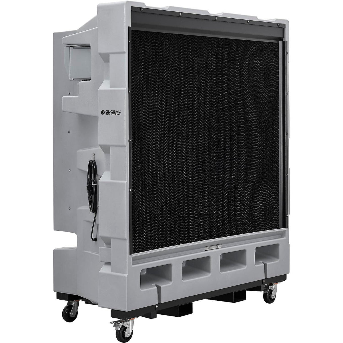 48" Diameter Portable Evaporative Cooler by Global Industrial – Plastic, Gray, Model KT-48