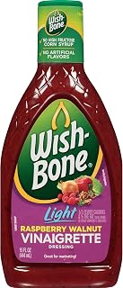 Wish-Bone Light Raspberry Walnut Vinaigrette Dressing,15 FL oz Bottle
