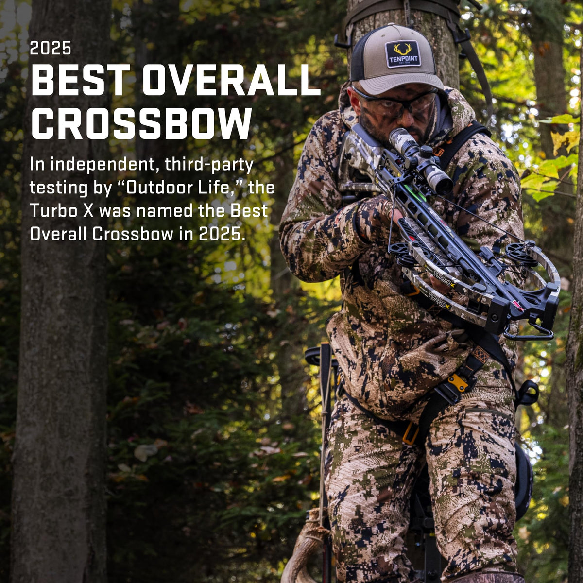 Turbo X Crossbow by TenPoint – Aluminum, Moss Green, Model CB25020-1549