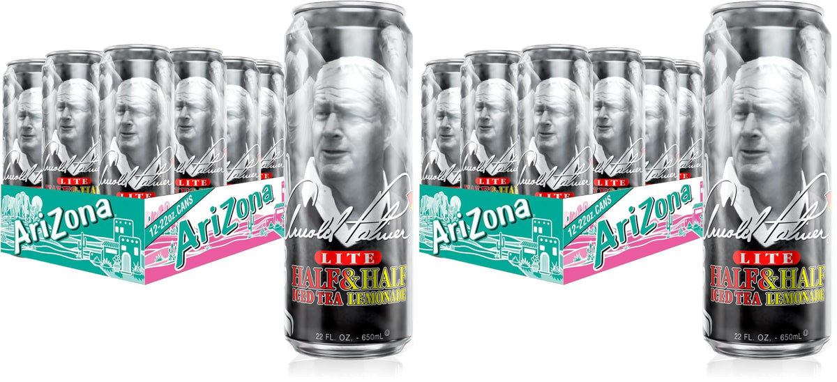 AriZona Arnold Palmer / 22 Fl Oz (24 Pack) / 1 Iced Tea