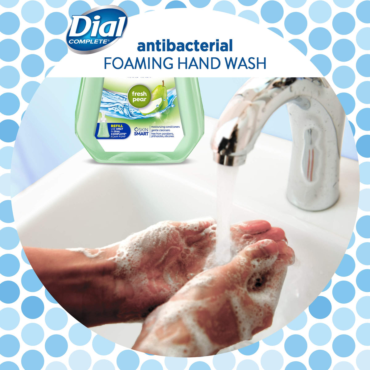 Dial 32 Fl Oz (Pack of 5) / Fresh Pear / No Color Hand Wash