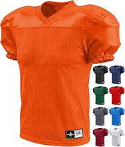 Exxact Sports Men’s Football Practice Jersey | Lightweight Pro-Cut Blank Football Jersey for Men with Breathable Mesh for Training, Practice & Game Day
