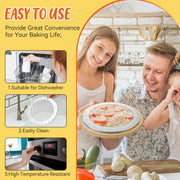 Dunkive Pie Crust Shield, Aluminum, Fits 9.5 to 10.5 Inch Plates, Silver