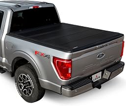 LEER HF650M Quad-Folding Tonneau Cover, Fits 2015-2026 Ford F150 with 5'6" Truck Bed