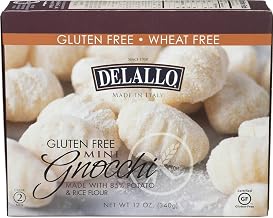 DeLallo Italian Gnocchi, Gluten Free, Non GMO, 12 Ounces (Pack Of 6)