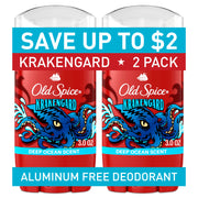 Aluminum Free Deodorant for Men by Old Spice – 3 Ounce (Pack of 2), Pack of 2