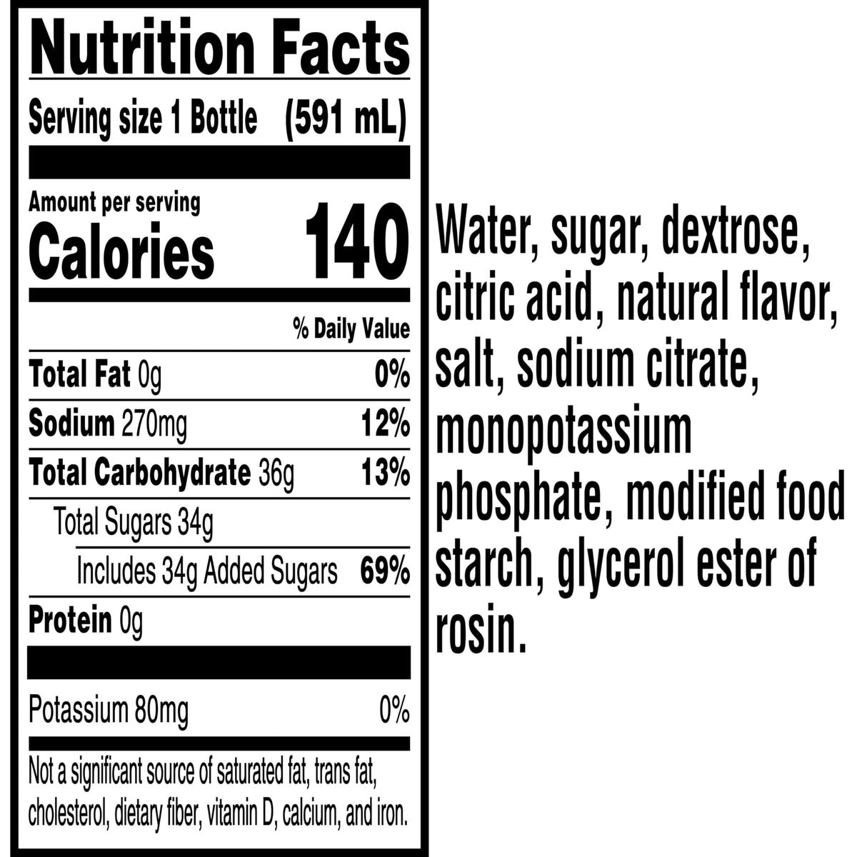 Gatorade white / Glacier Cherry / 20 Fl Oz (Pack of 8) Sports Drinks