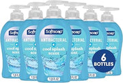 Softsoap Antibacterial Hand Soap, Cool Splash Scent, 11.25 fl oz (6 Pack)