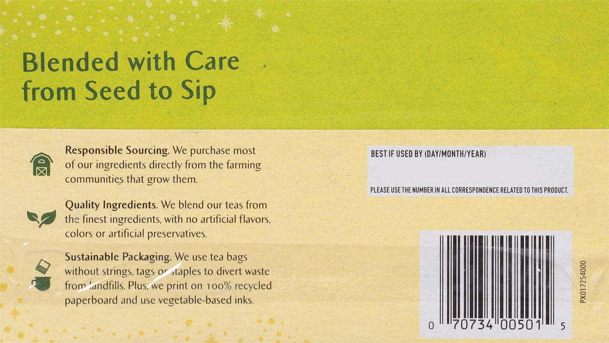 Celestial Seasonings Authentic Green Tea / 40 Count (Pack of 6) / Authentic Tea Samplers