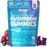 Mushroom Gummies for Adults by Braina – 1 Count (Pack of 60)