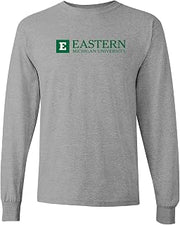 Underground Printing EMU Institutional Logo LS Tee - SM - Spt Grey