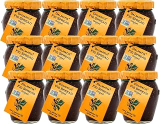 Dalmatia Fig Spread, 8.5 oz | All-Natural, Non-GMO, Award-Winning Mediterranean Spread | Perfect for Cheese Boards, Toast & Baking | Product of Croatia (Pack of 12)