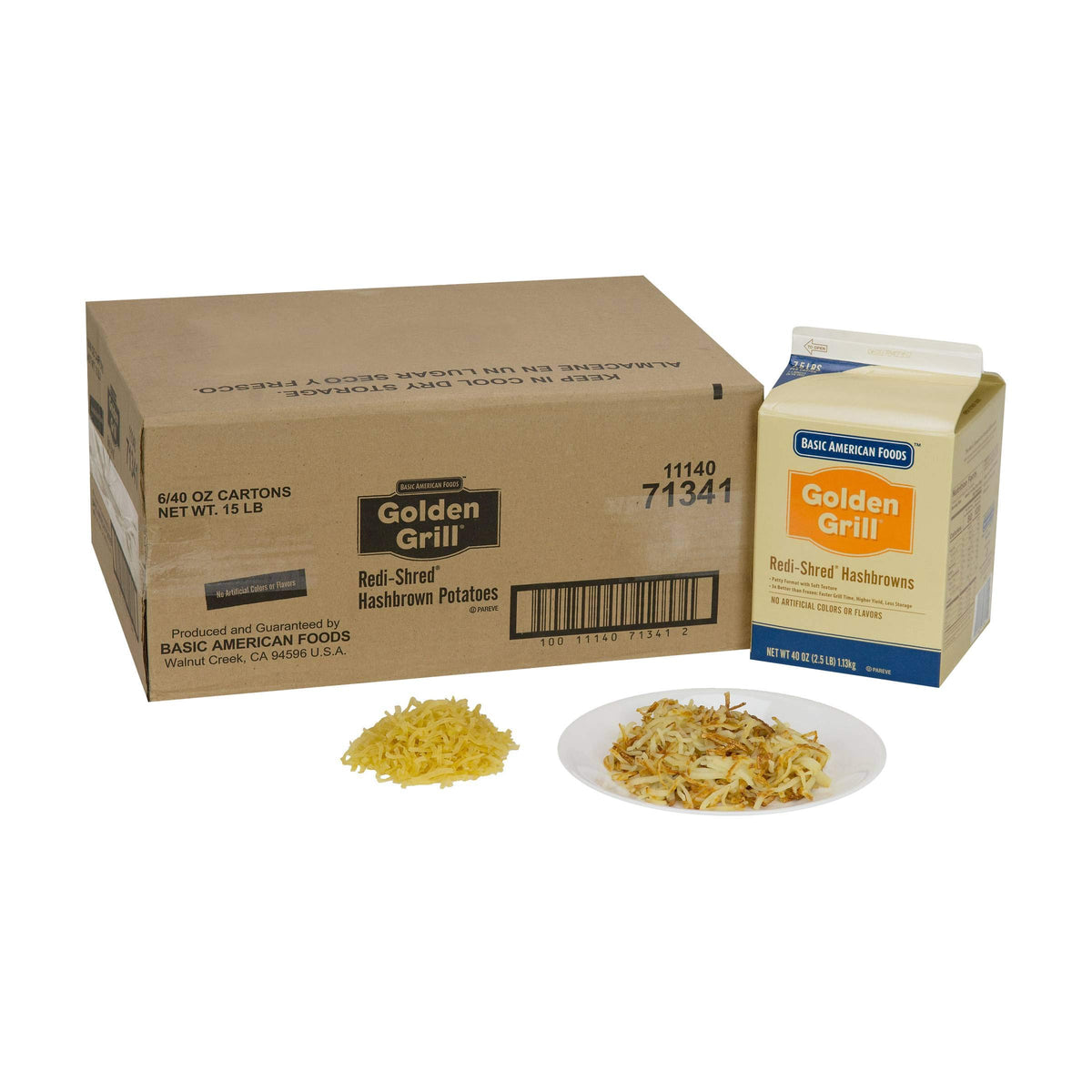Potato Redishred Hashbrown by Basic American Foods – Pack of 6