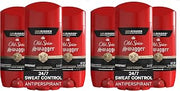 Old Spice Antiperspirant Deodorant for Men,24/7 Sweat & Odor Protection,24/7 Lasting Freshness,Invisible Solid,Swagger with Cedarwood Scent,3.4 oz,(Pack of 6)