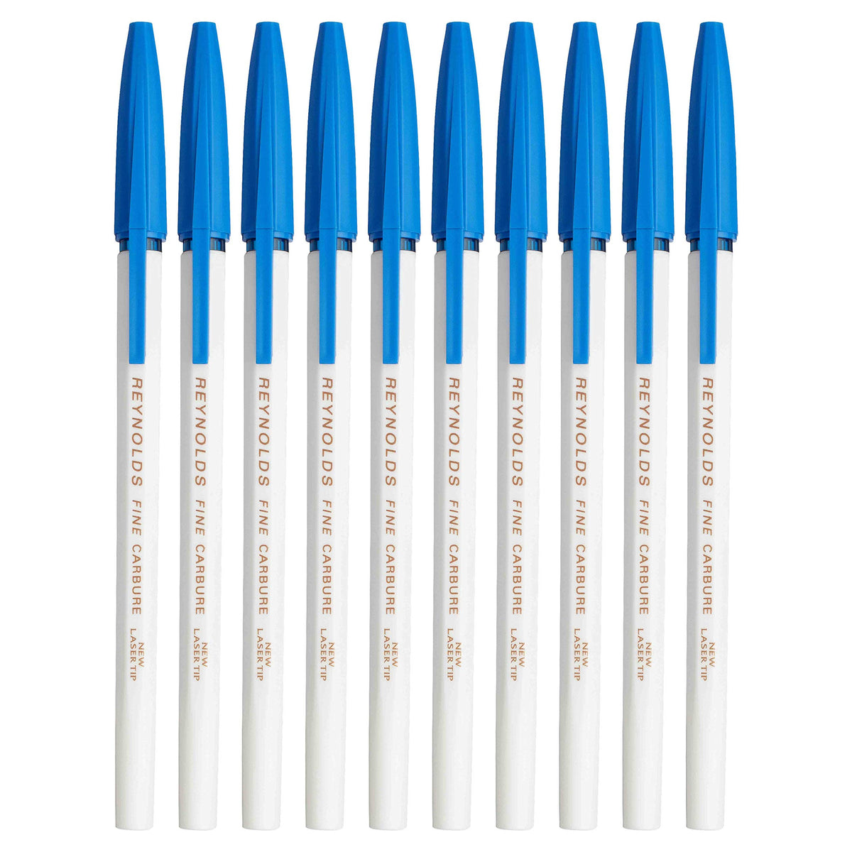 045 Ball Pen # Blue (50 Pcs. / Box) by Reynolds – 1 Count (Pack of 50), Plastic, Blue, Pack of 50, Model 045 - Blue