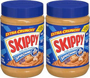 SKIPPY Super Chunk Peanut Butter,28 oz,(Pack of 2)
