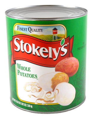 Stokely Whole White Potatoes - no. 10 can by Seneca Foods Corporation – Pack of 6