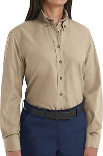 Red Kap Women's Poplin Dress Shirt