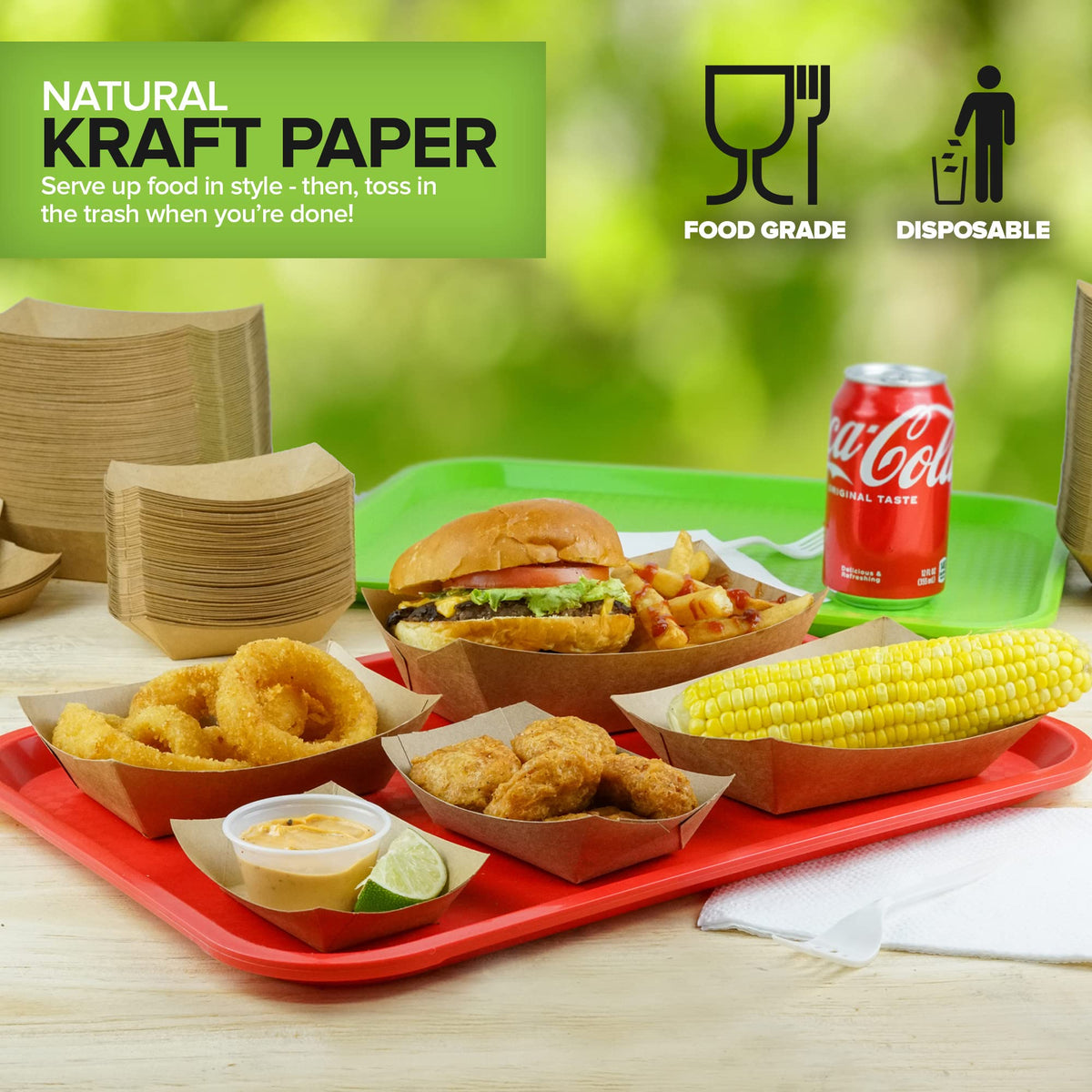 Stock Your Home 1 lb / 100 / 100.0 Serving Trays
