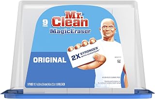 Mr. Clean Magic Eraser Original, Cleaning Pads with Durafoam, 9 Count