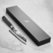 Mizu SG2 6.5" Bunka Knife by MIYABI – 6.5", Premium SG2 Micro-Carbide Powder Stainless Steel, Black, Model 1034071