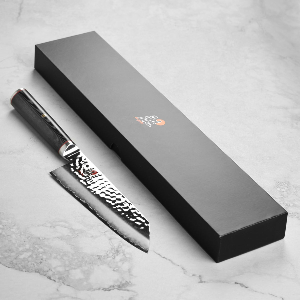 Mizu SG2 6.5" Bunka Knife by MIYABI – 6.5", Premium SG2 Micro-Carbide Powder Stainless Steel, Black, Model 1034071