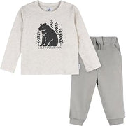 Gerber Baby Boys' Toddler 2-piece Top and Joggers Set