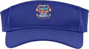 Nacho Average Speech Therapist Funny Fiesta Sport Sun Visor