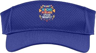 Nacho Average Speech Therapist Funny Fiesta Sport Sun Visor