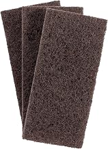 3M Doodlebug Stripper Floor Pads, Brown, 10 Pads/Case (8541)