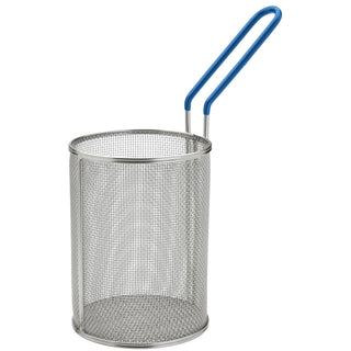 5 1/4" Stainless Steel Pasta Basket by Winco – Each, 7.0 cubic_inches, Stainless Steel, Silver, Model MPN-57