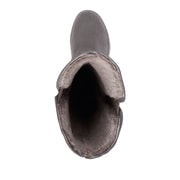 Women's Quin Hi Charcoal 8 M by EMU – 8, Suede, Charcoal, Model 9330071615737