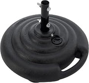 Global Industrial 18" Diameter Parking Lot Sign Base, Black