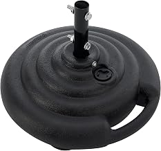 Global Industrial 18" Diameter Parking Lot Sign Base, Black